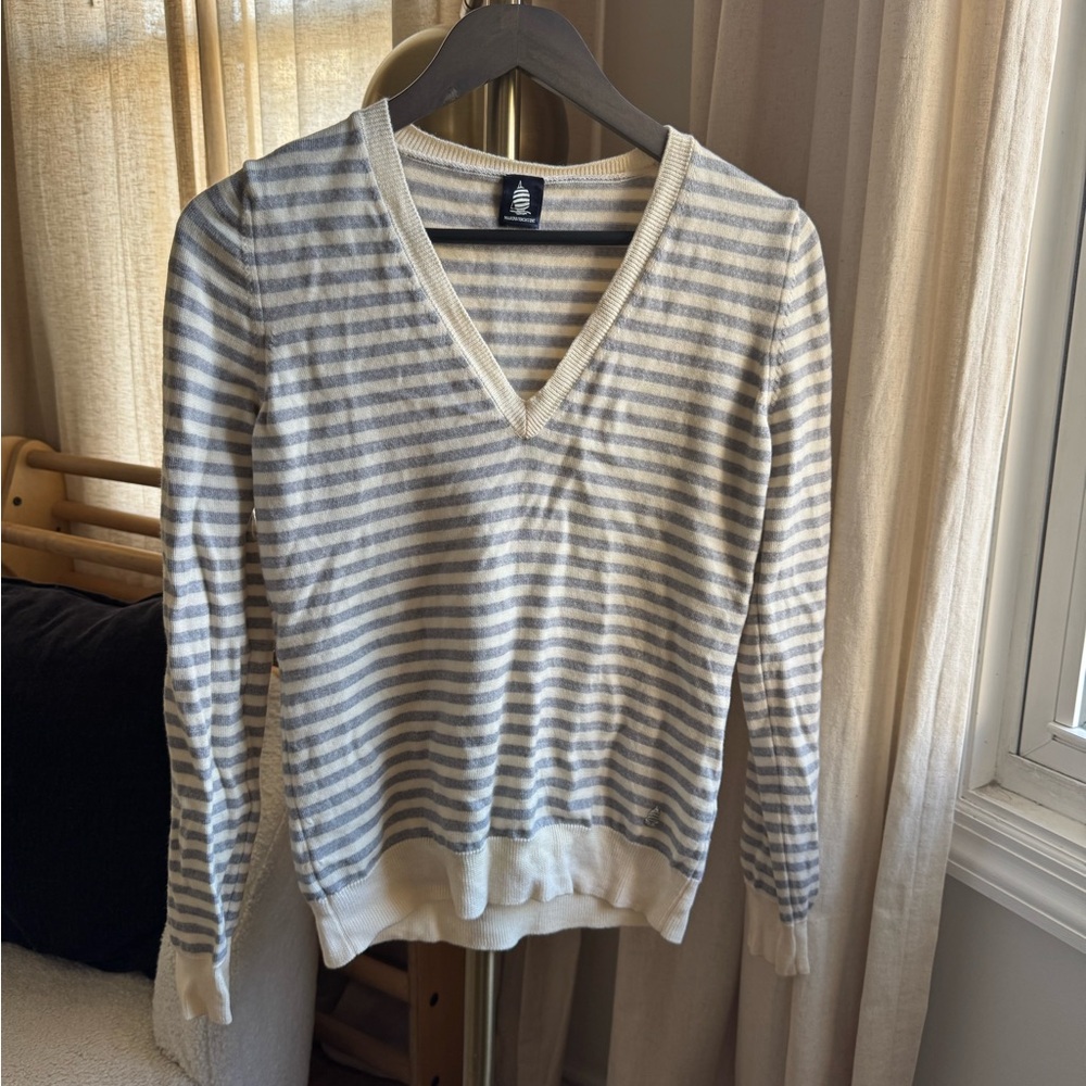 Marina Yachting Striped Sweater | Medium